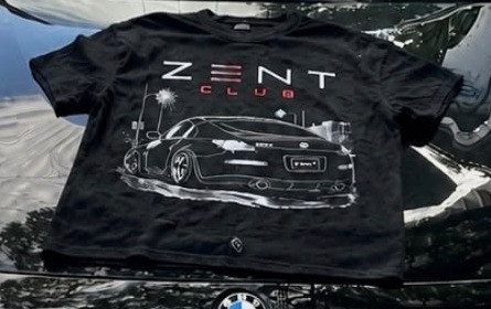 Camiseta Zent Club — M2 Midnight